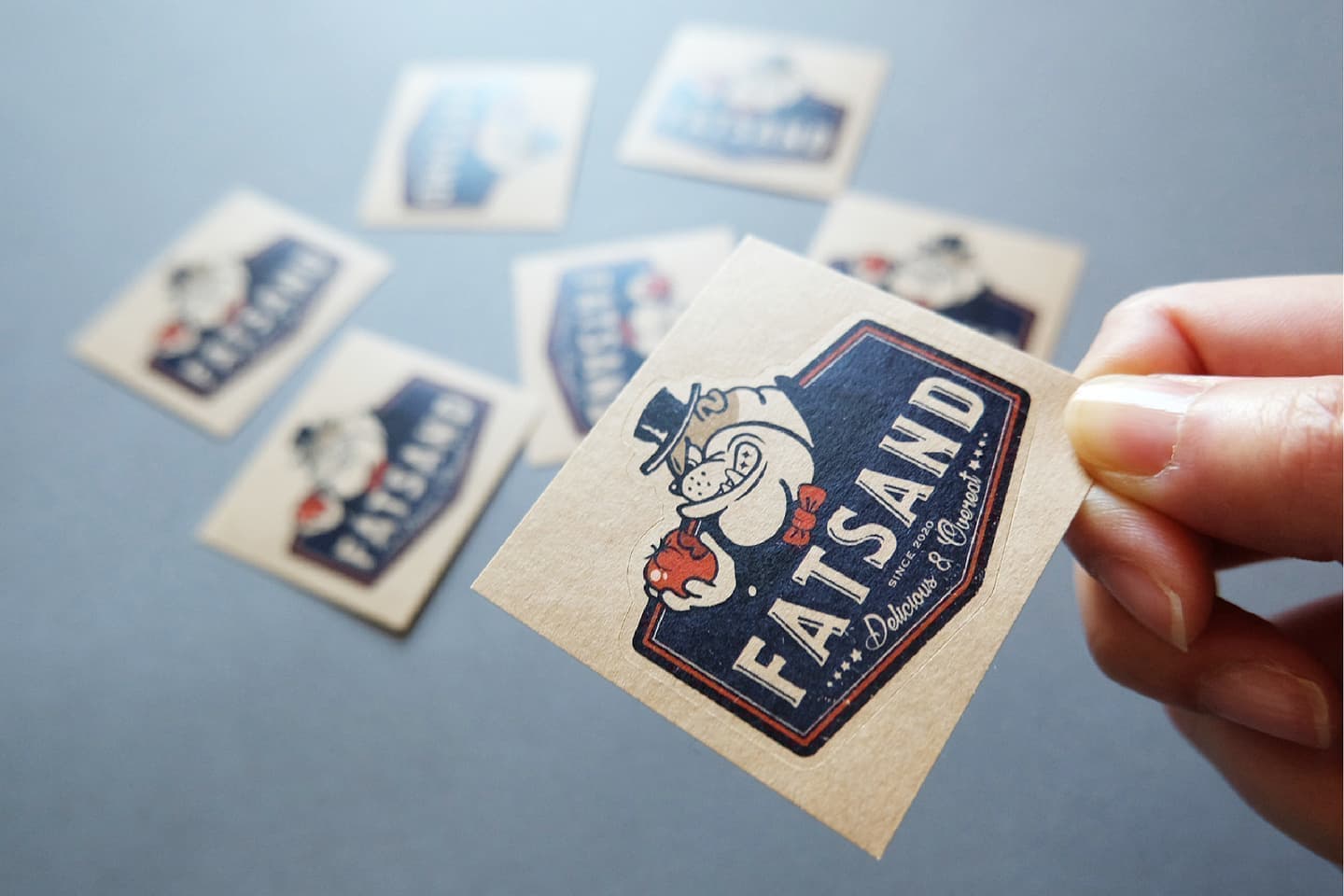 北摂ブランディング_ステッカーデザイン